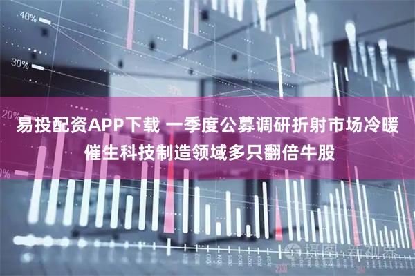 易投配资APP下载 一季度公募调研折射市场冷暖 催生科技制造领域多只翻倍牛股